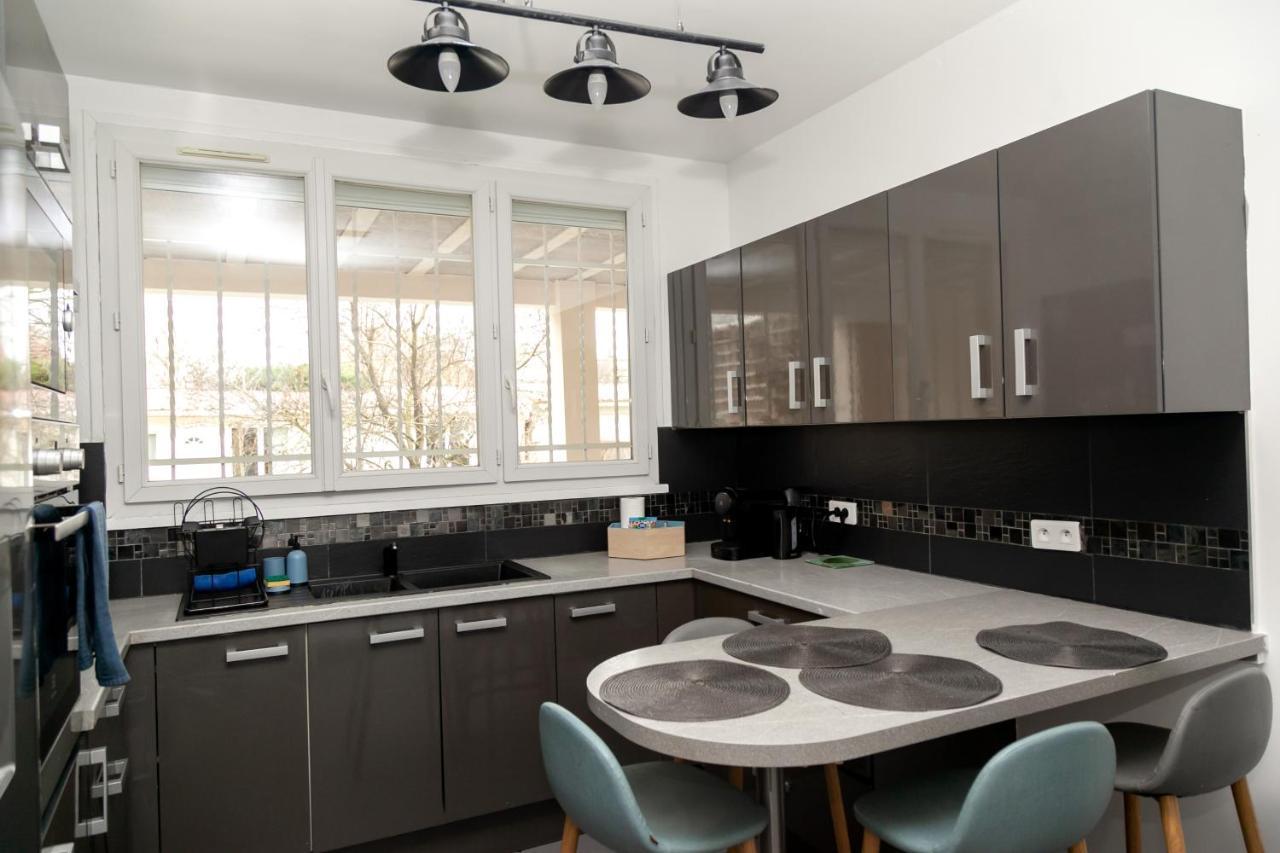 Cosyhome T2 Proche Gare Entre Paris Et Disneyland - Familial Renove 65 M2 Gagny Bagian luar foto